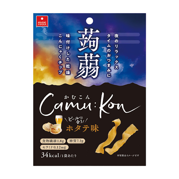 咀嚼扇贝味阿斯扎克食品食品饮料包装设计(图1)