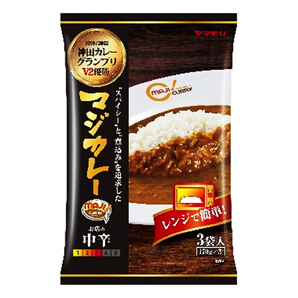 神田咖喱大奖赛初级咖喱店的中辛山壁虎食品饮料包装设计(图1)