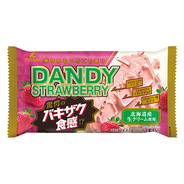 邓迪草莓双叶食品食品饮料包装设计(图1)