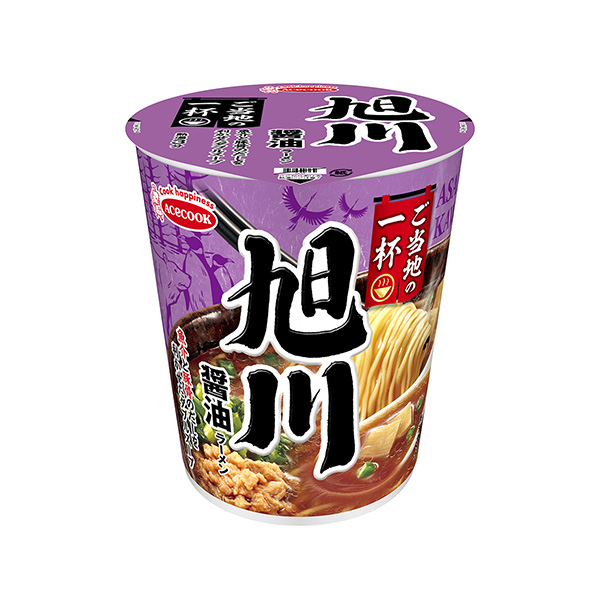 包装设计欣赏当地一杯＜旭川酱油拉面＞ (王牌厨师) (图1)