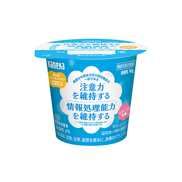 包装设计欣赏我的奇卡拉Q10酸奶＜注意护理＞ (金钱食品) (图1)