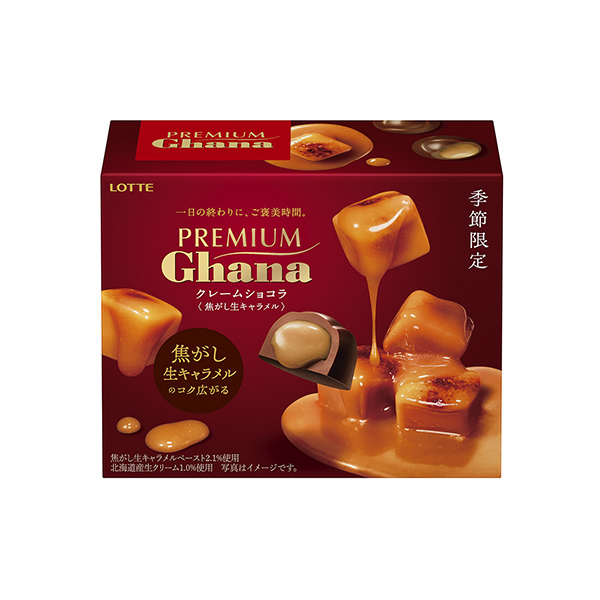 包装设计欣赏高级加纳投诉巧克力＜烧焦的奶糖＞ (乐天) (图1)