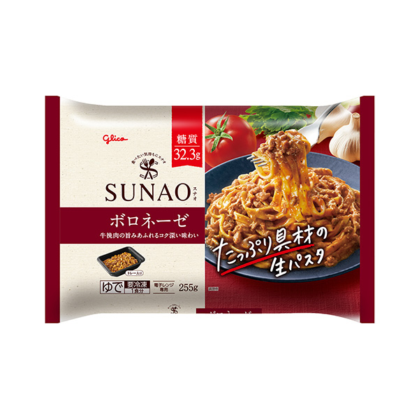 包装设计欣赏SUNAO大量配料的生意大利面博罗内塞(江崎格力高) (图1)