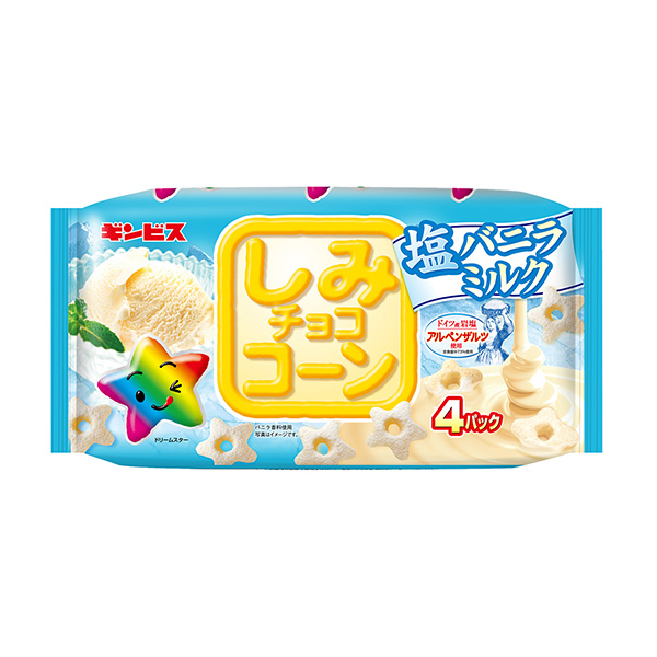 包装设计欣赏斑点巧克力玉米＜盐香草牛奶＞ (金维斯) (图1)