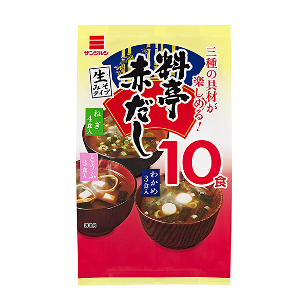 包装设计欣赏圣吉尔方便面味噌汤料理店＜红汁＞ (山崎酱油) (图1)