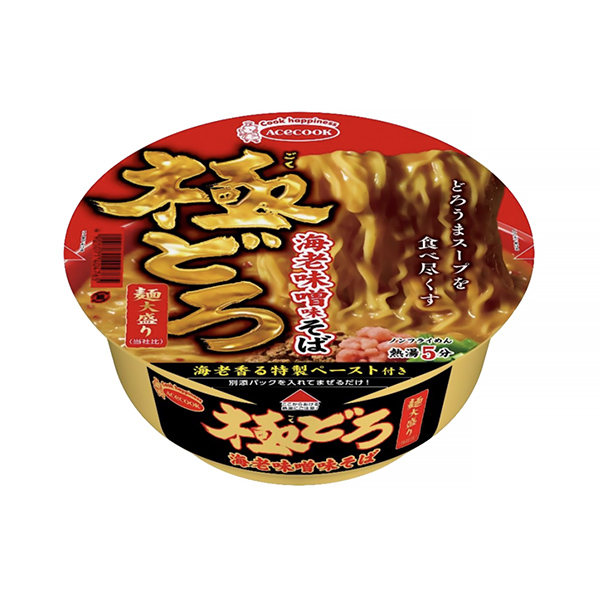 包装设计欣赏极泥虾味噌荞麦面大份( Accock ) (图1)