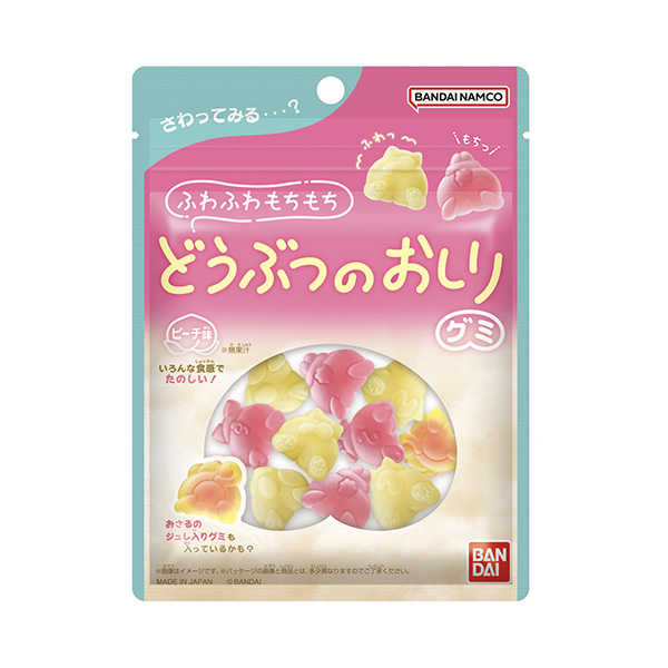 包装设计欣赏软糯糯的臀部橡皮糖(万代) (图1)