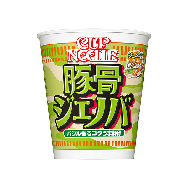 包装设计欣赏杯面＜猪骨热那亚＞大(日清食品) (图1)