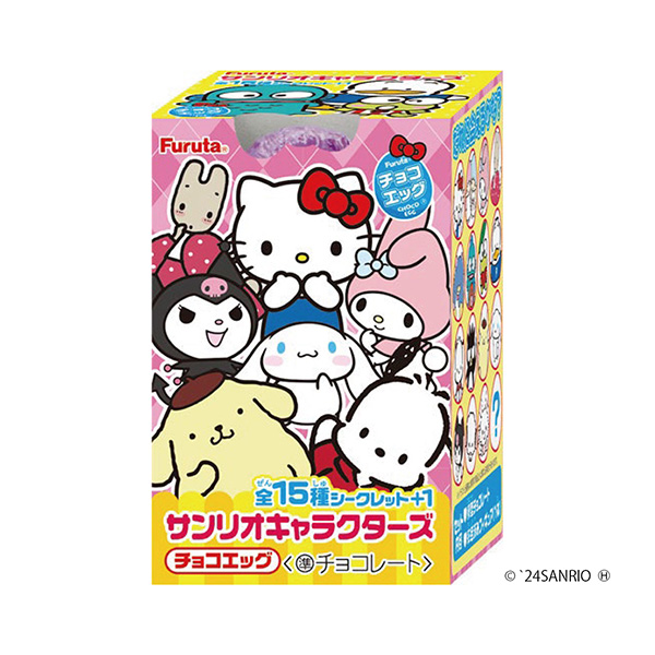 包装设计欣赏巧克力蛋＜三丽鸥卡通人物＞ (邻苯二甲酸糖果) (图1)